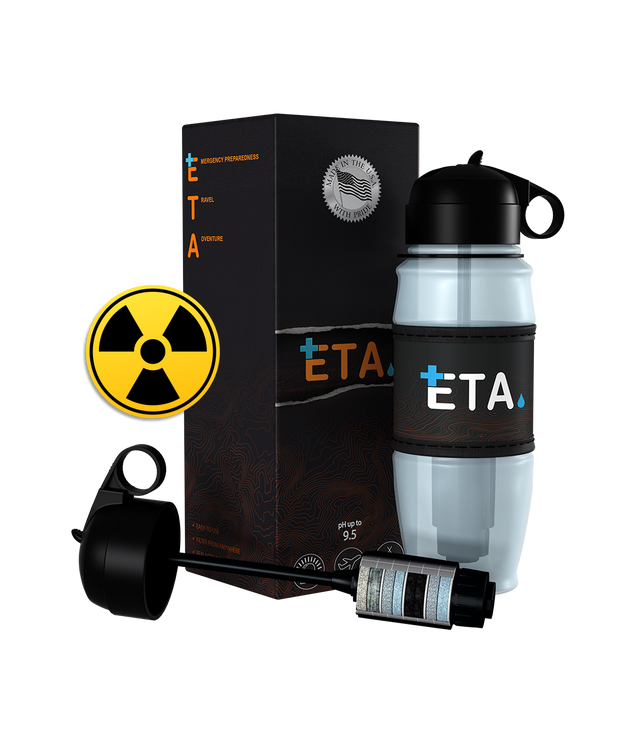 ETA Alkaline Water Filter Bottle with Extreme Filter