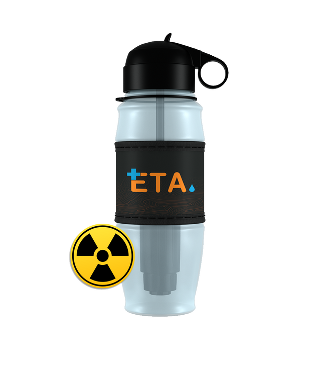 ETA Alkaline Water Filter Bottle with Extreme Filter