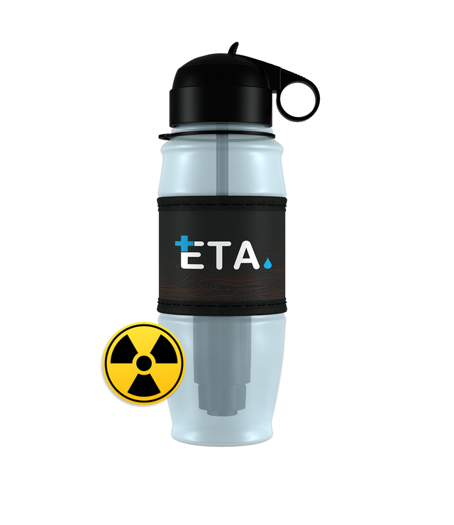 ETA Alkaline Water Filter Bottle with Extreme Filter